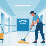 Illustration ATDN santé en environnement hospitalier moderne
