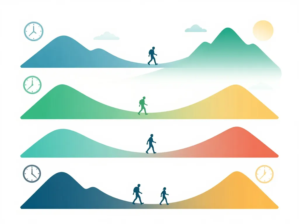 schéma découpage etape du gr10 personnalisation