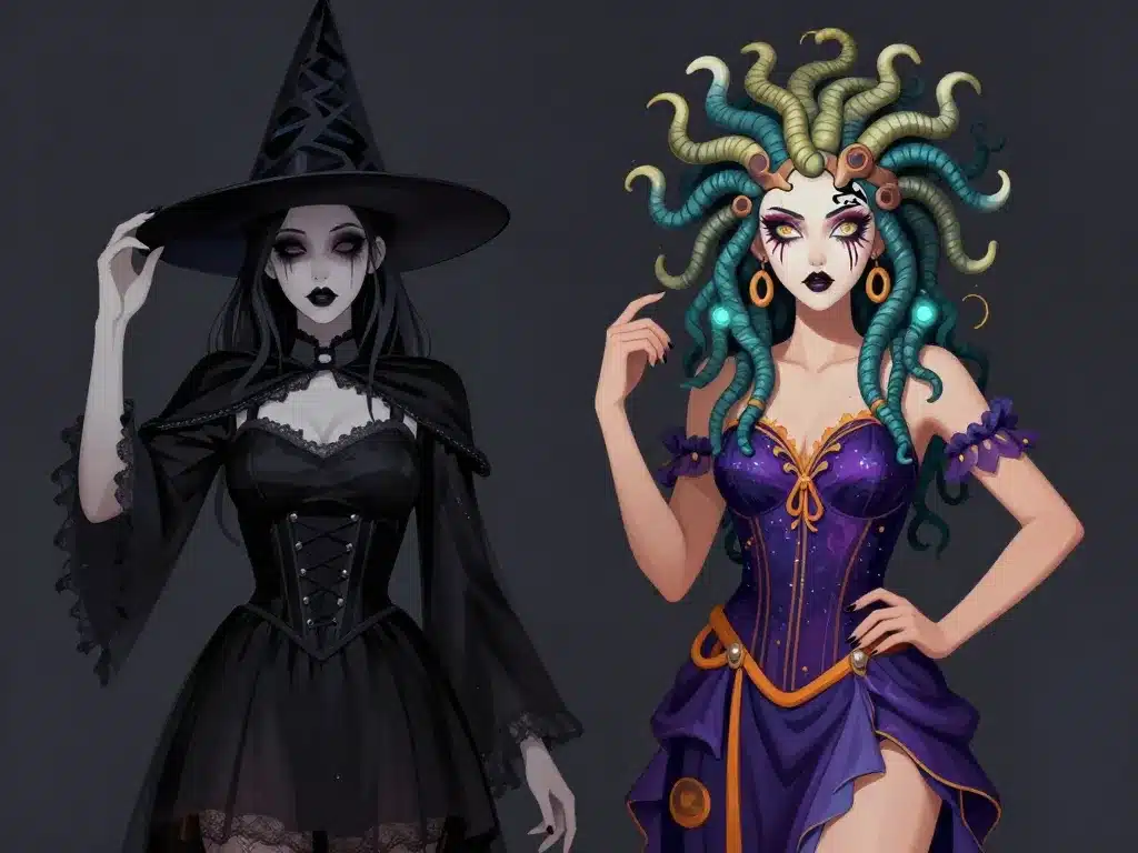 deguisement femme halloween original difference costume original classique