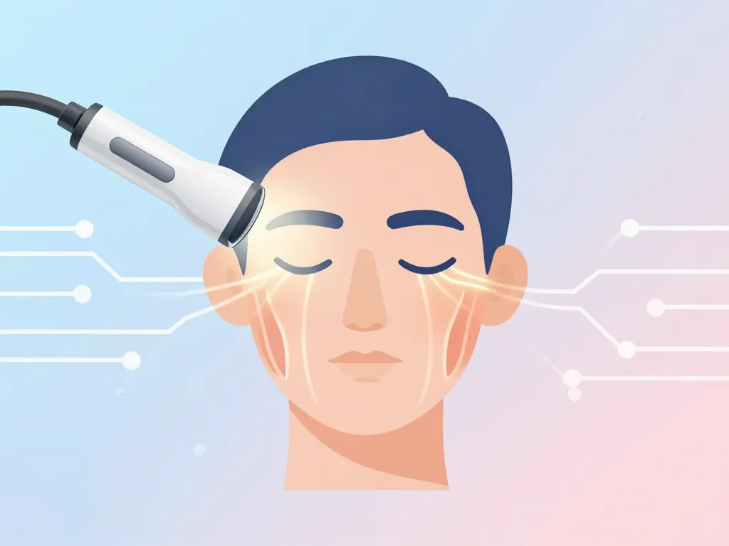 foreo bear avis dermatologue, schéma microcourant visage