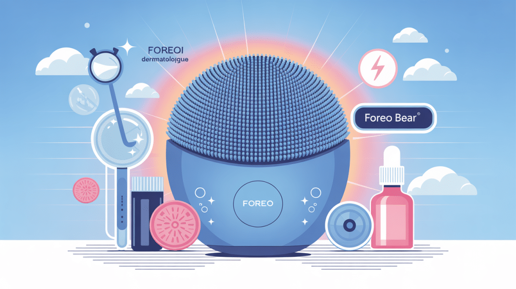 foreo bear avis dermatologue, illustration sécurité et efficacité