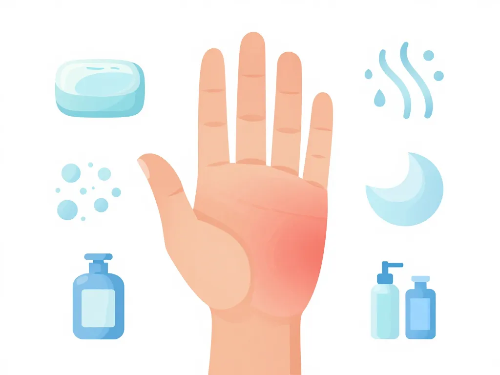 gratter la main droite causes courantes