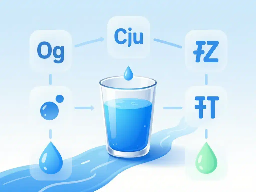 les 12 bienfaits de l eau alcaline schema conceptuel composition
