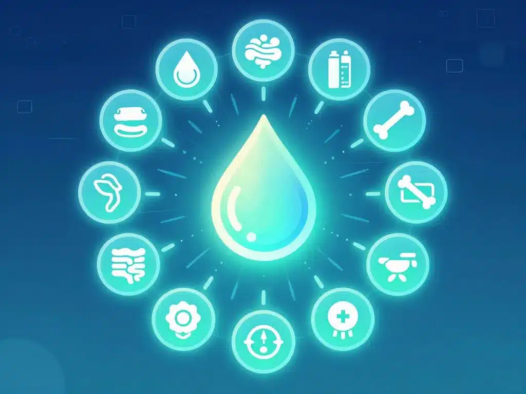 les 12 bienfaits de l eau alcaline metaphore visuelle douze benefices