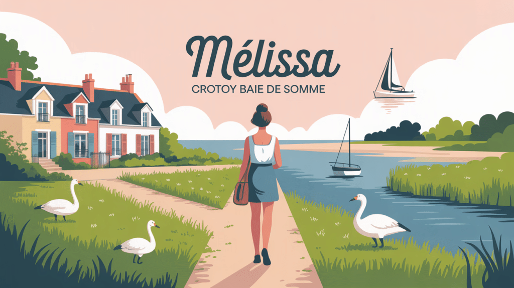 accueil mélissa crotoy baie de somme illustration