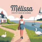 accueil mélissa crotoy baie de somme illustration
