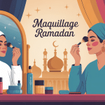 ramadan maquillage femme applique leger maquillage