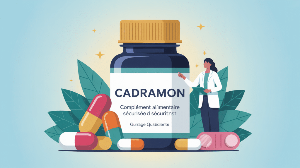 illustration cadramon complément alimentaire usage sécurisé