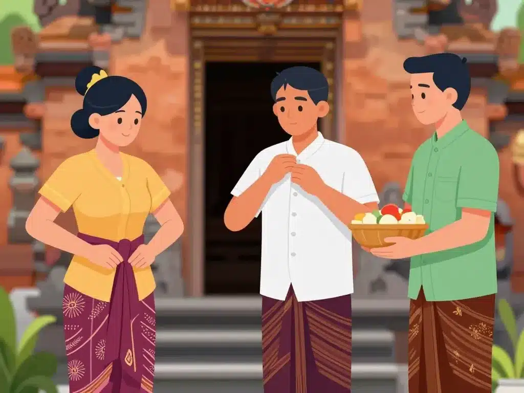 habits et etiquette visite temple tirta empul