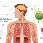 combien de temps un anti-inflammatoire reste dans le sang schéma explicatif