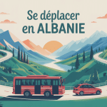 comment se deplacer en albanie illustration transport