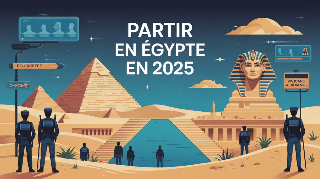 est-ce dangereux de partir en Égypte en ce moment 2024 illustration sécurité voyage