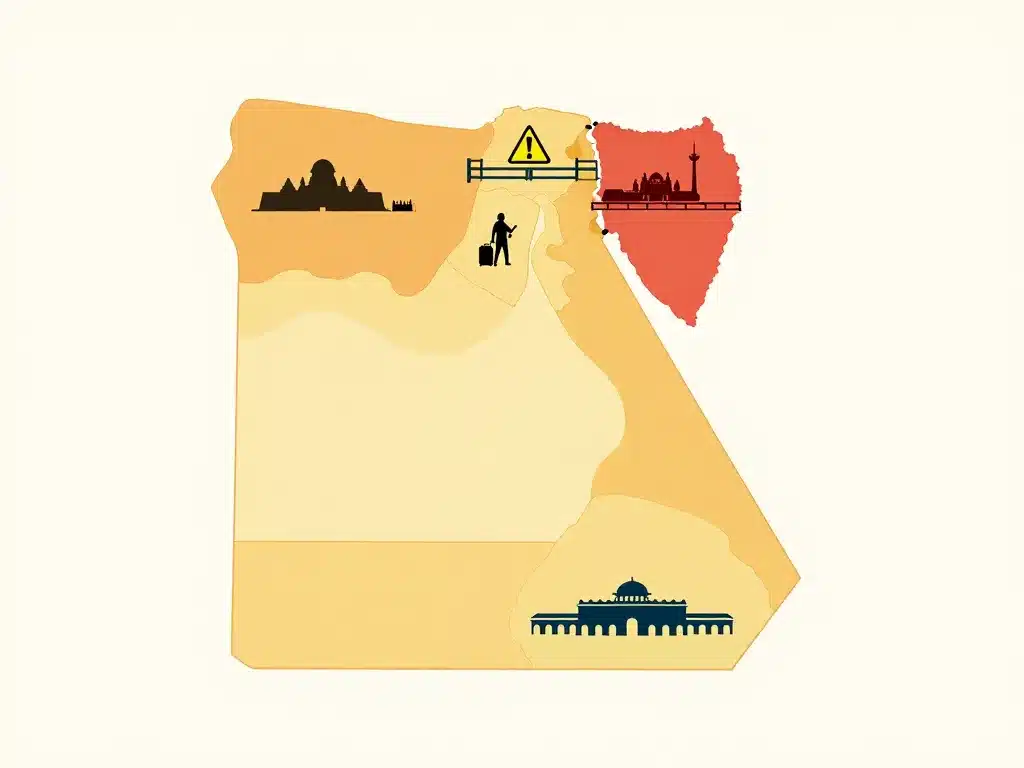 est-ce dangereux de partir en Égypte en ce moment 2024 niveau de sécurité carte zones