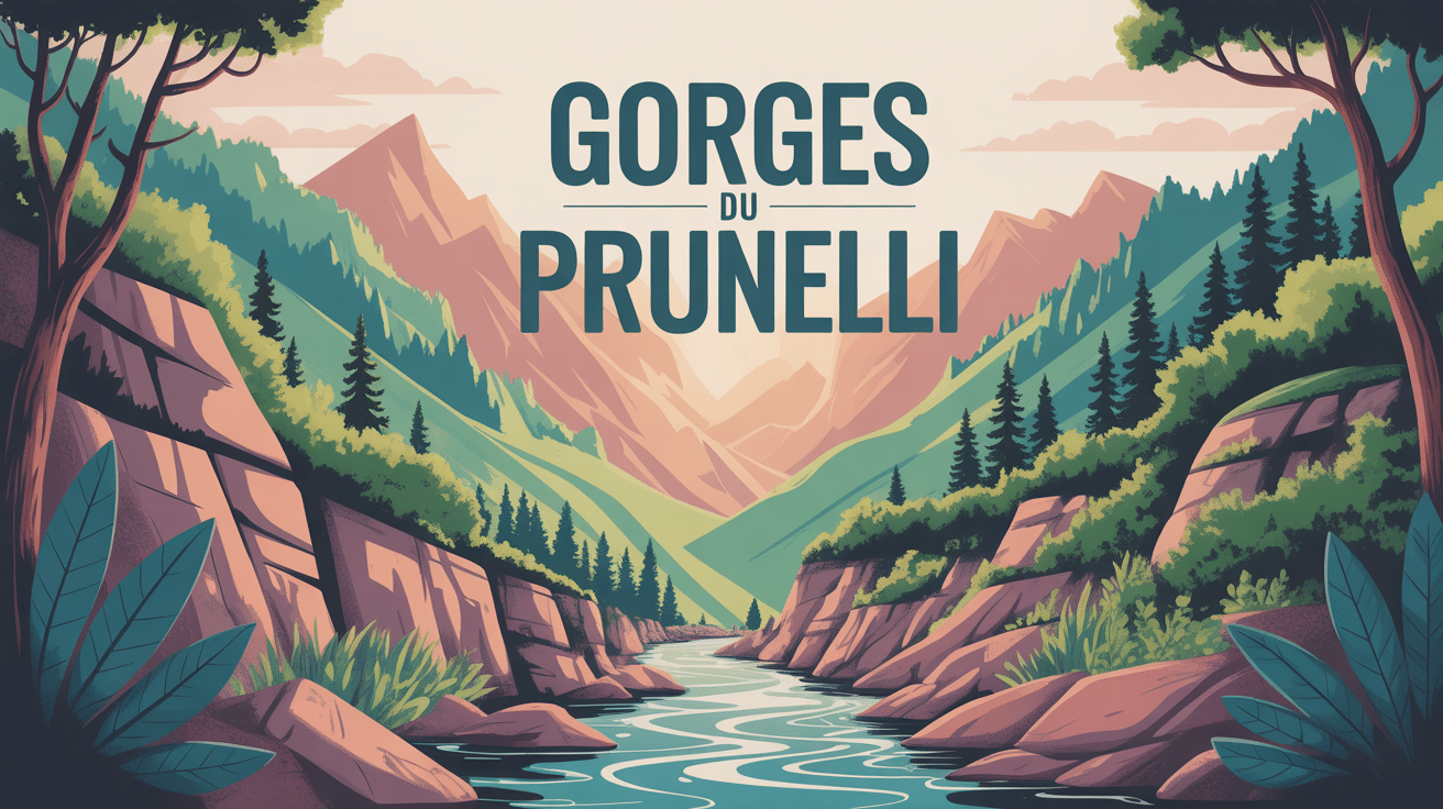 illustration des gorges du Prunelli