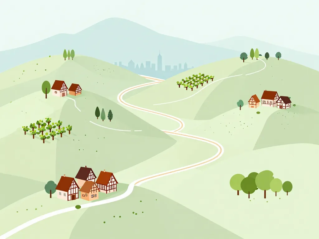 itineraire week end alsace carte villages vins