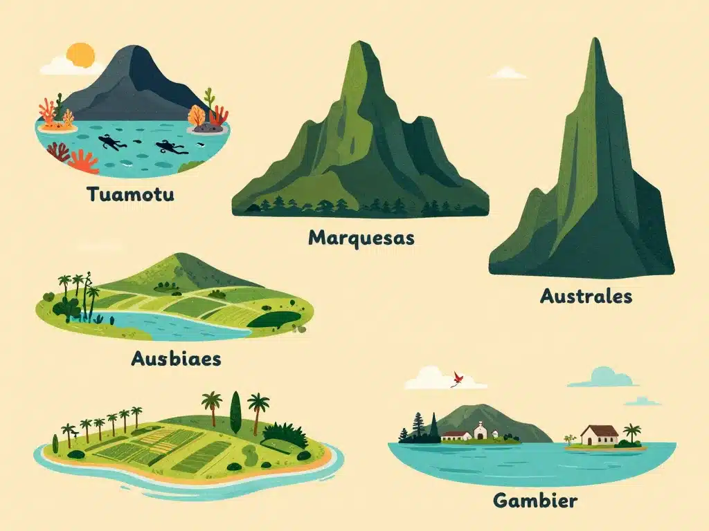 exploration des archipels secrets des 5 archipels de la polynésie française