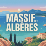 panorama massif des albères mer montagne villages catalans