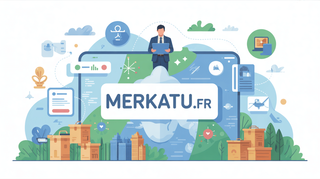 Illustration merkatu.fr plateforme gestion marchés publics digitalisation