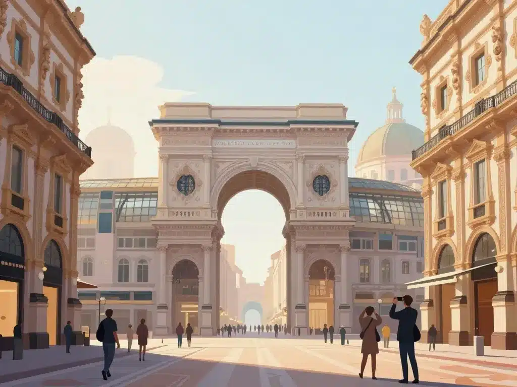 Matin Duomo Galleria milan visite 1 jour