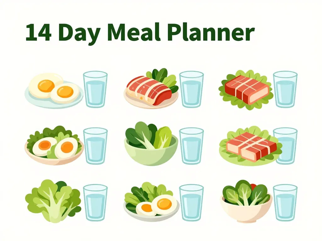 regime mayo menu 14 jours pdf illustration planning repas