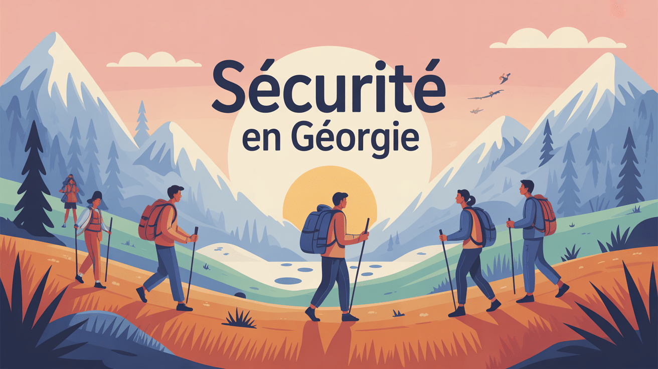 Sécurité en Géorgie pays dangereux illustration