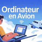 ordinateur avion passager sécurité batterie wifi