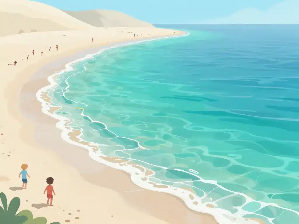 caractéristiques de la plage de Ghjunchitu et baignade