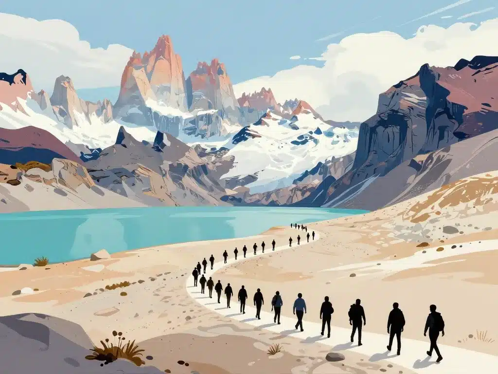 Paysages trek chili Torres del Paine Atacama volcans