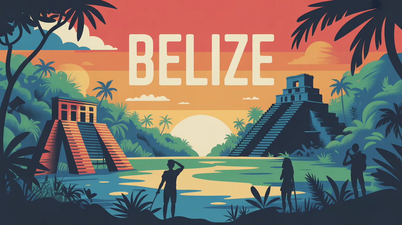 que faire à belize illustration diversité paysages aventure