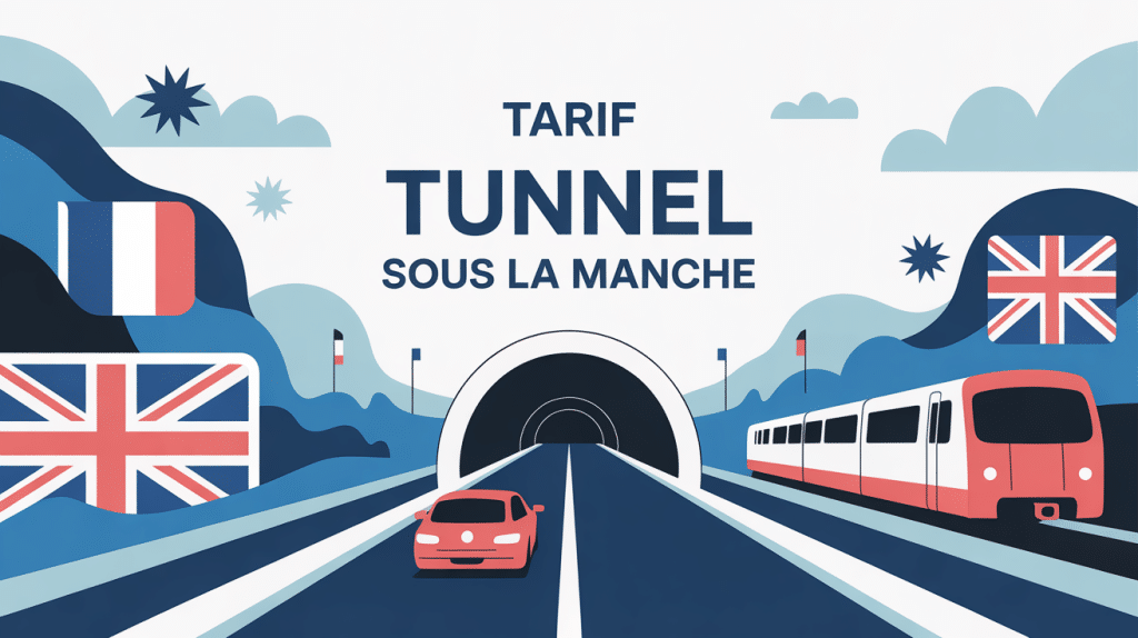tunnel sous la manche tarif vue créative France Royaume-Uni