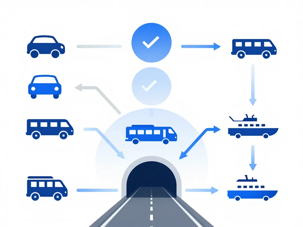 tunnel sous la manche tarif comparatif voitures trains ferries
