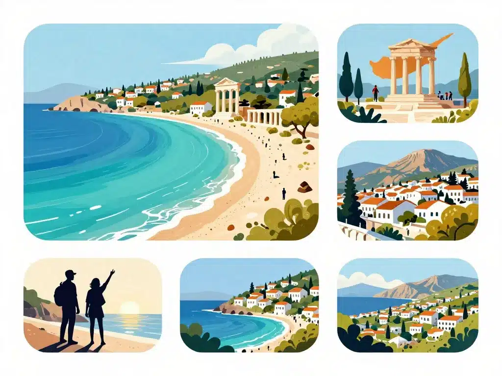 Visiter Chypre 1 semaine plages ruines villages paysages