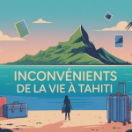 Illustration vivre à Tahiti inconvénients synthèse