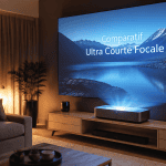vidéoprojecteur ultra courte focale comparatif salon