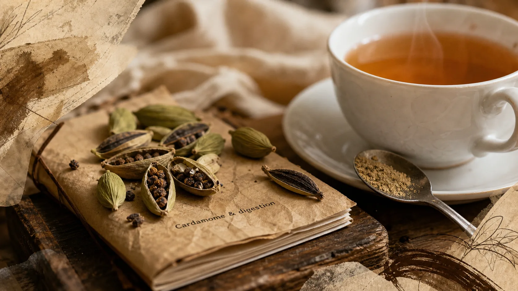 Cardamome bienfait : gousses et infusion pour digestion et haleine fraîche