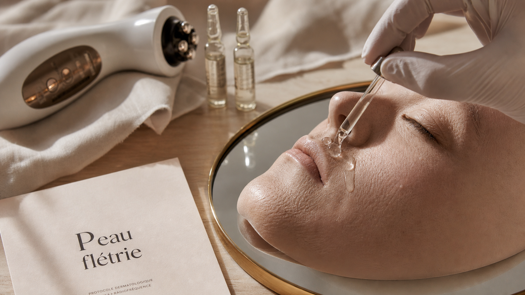 Peau flétrie : peau fletrie que faire, sérum et soins