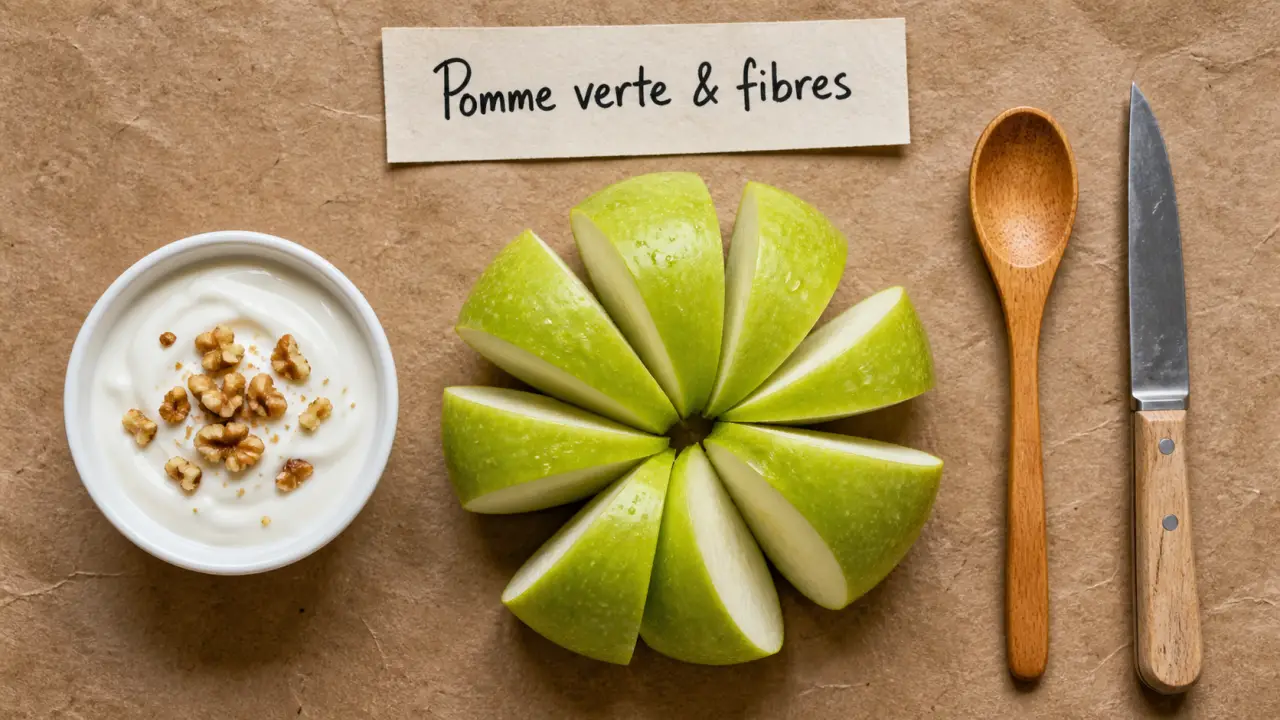 Pomme verte bienfait : digestion, satiété, glycémie