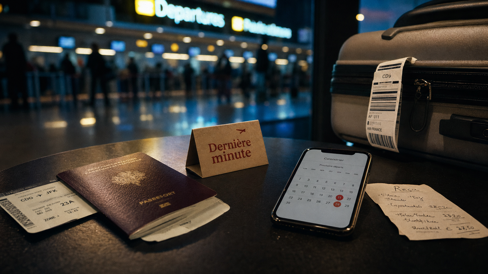 Voyage dernière minute départ Nantes : passeport, billet et frais à vérifier avant réservation